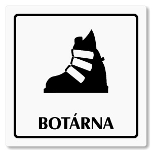 Botárna, 80x80mm, bílá, Arizona